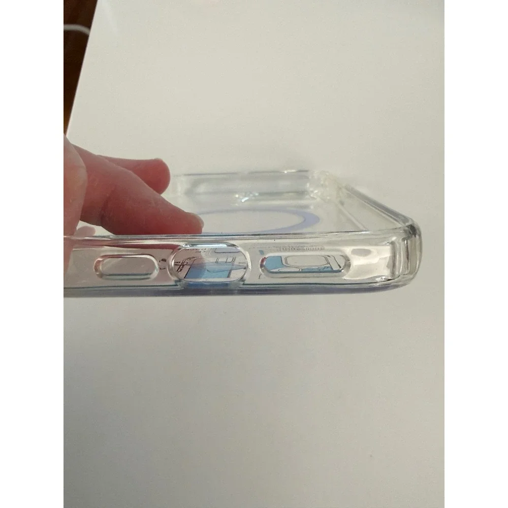 Clear Magnetic Case for iPhone 14 Pro Max MagSafe Compatible Shockproof Cover